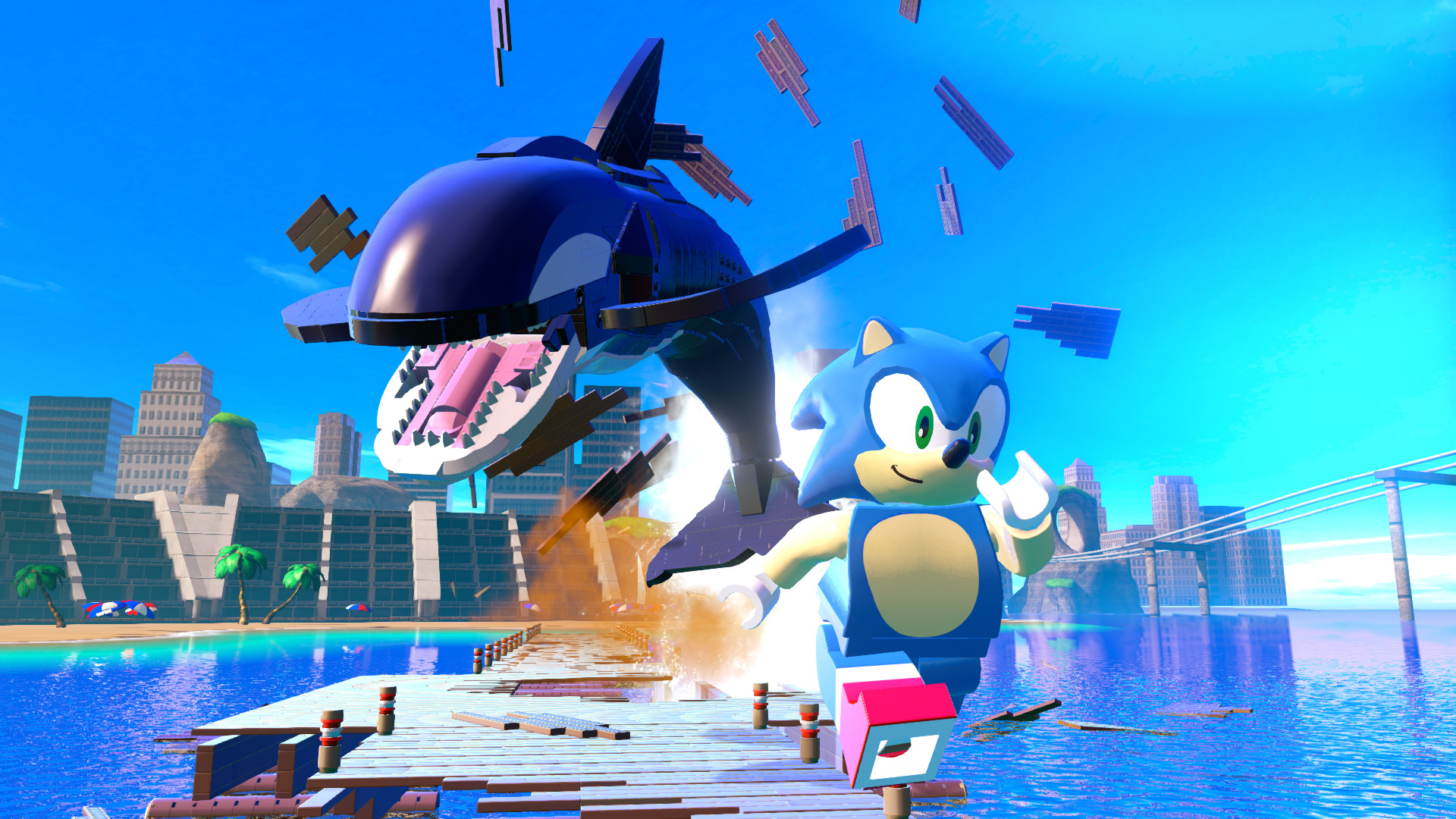 Legodimensionssonic02 - HD Wallpaper 