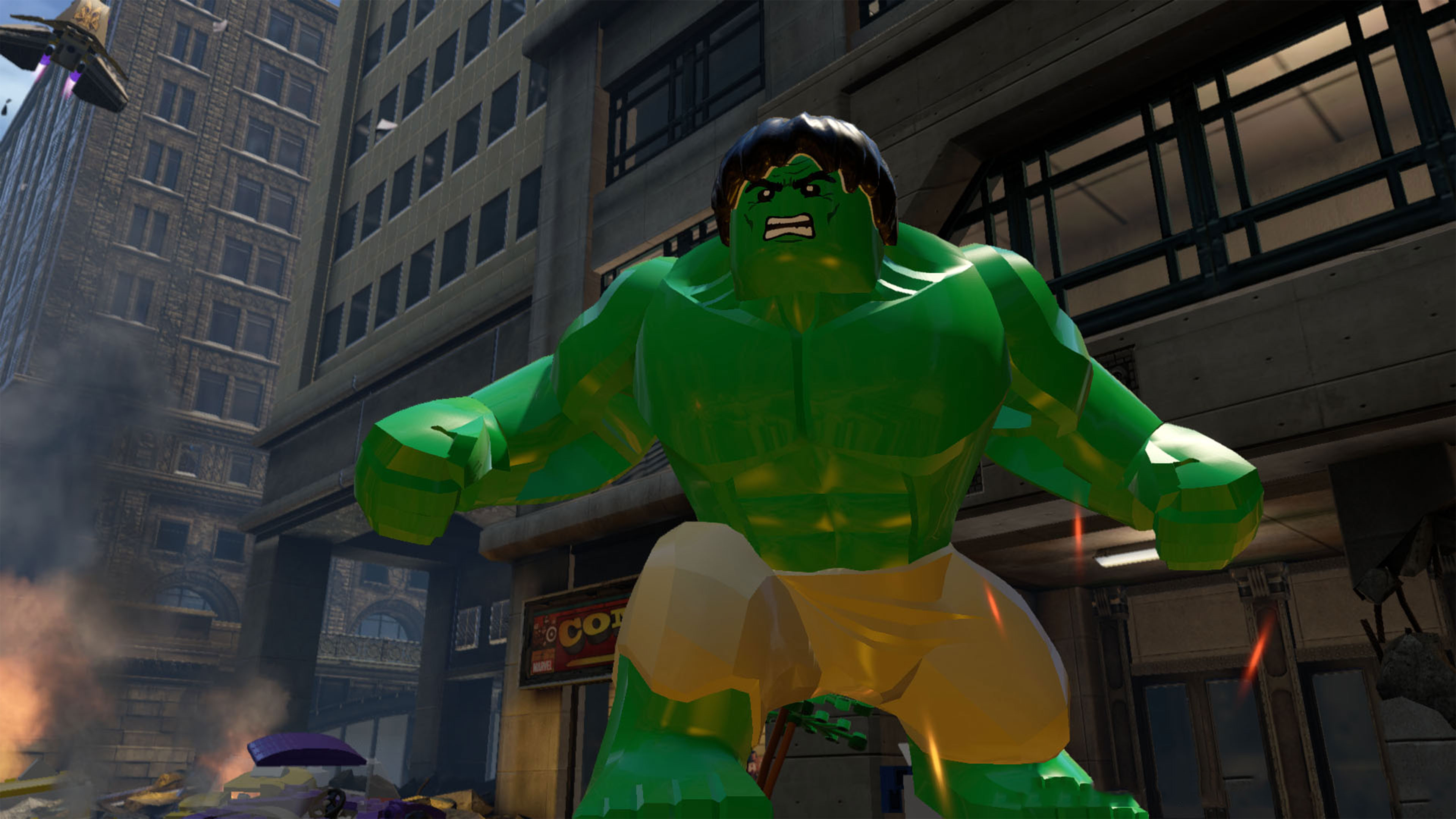 Lego Marvel Game Hulk - HD Wallpaper 