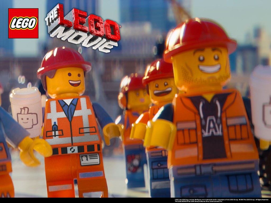 Lego Movie Emmet Construction - HD Wallpaper 