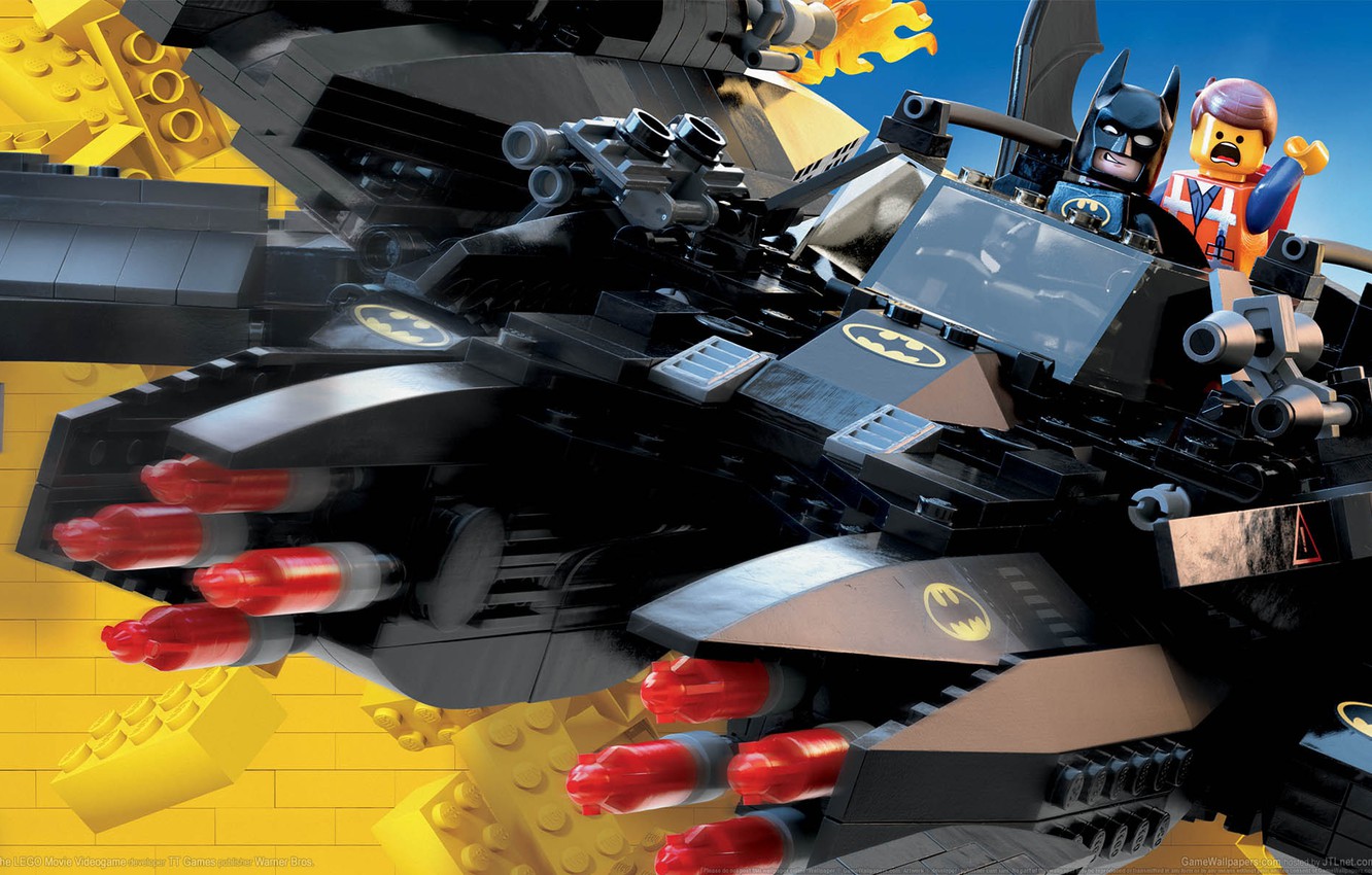 Photo Wallpaper Toys, Batman, Lego, Designer, Batman, - The Lego Movie - HD Wallpaper 