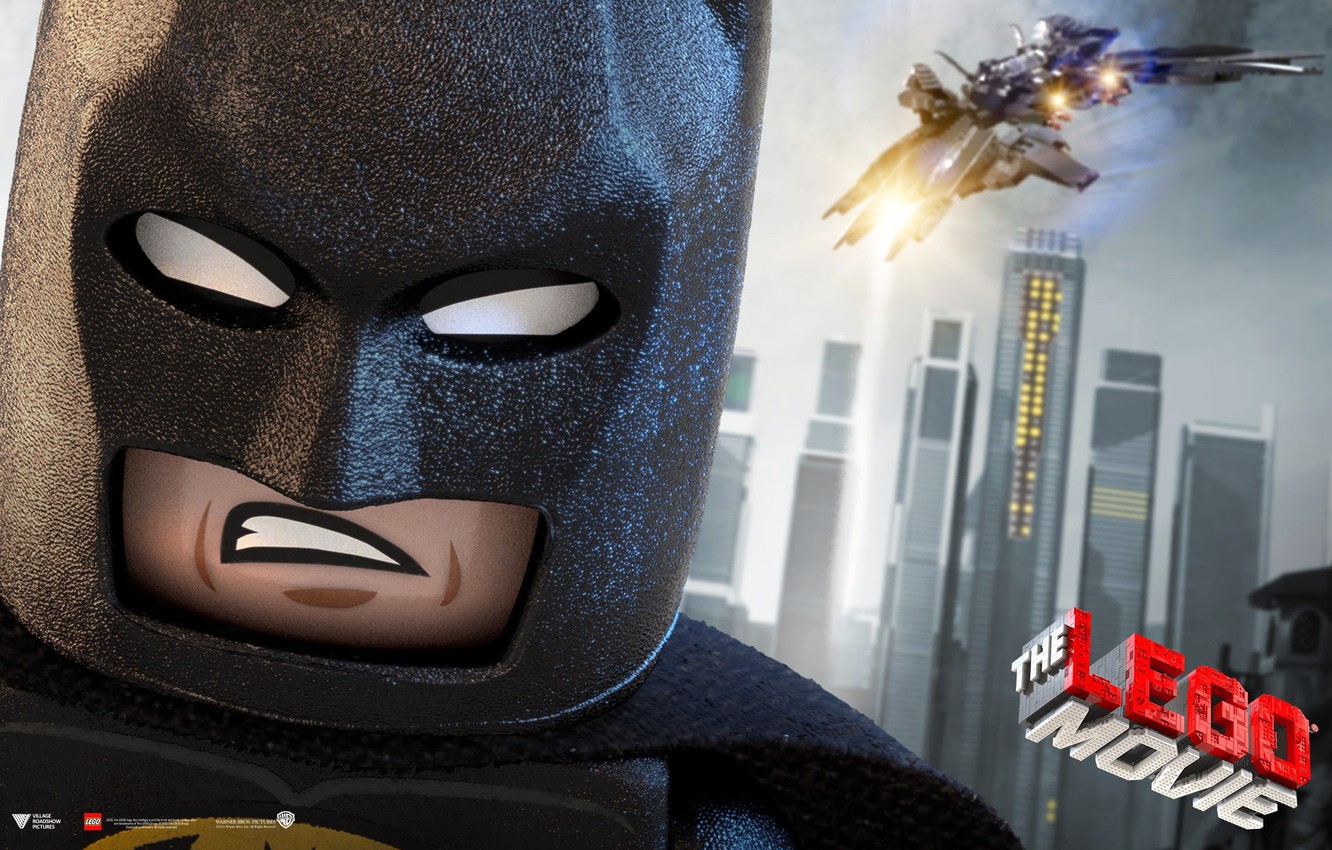 Photo Wallpaper City, Cinema, Wallpaper, Logo, Batman, - Lego Movie (2014) - HD Wallpaper 