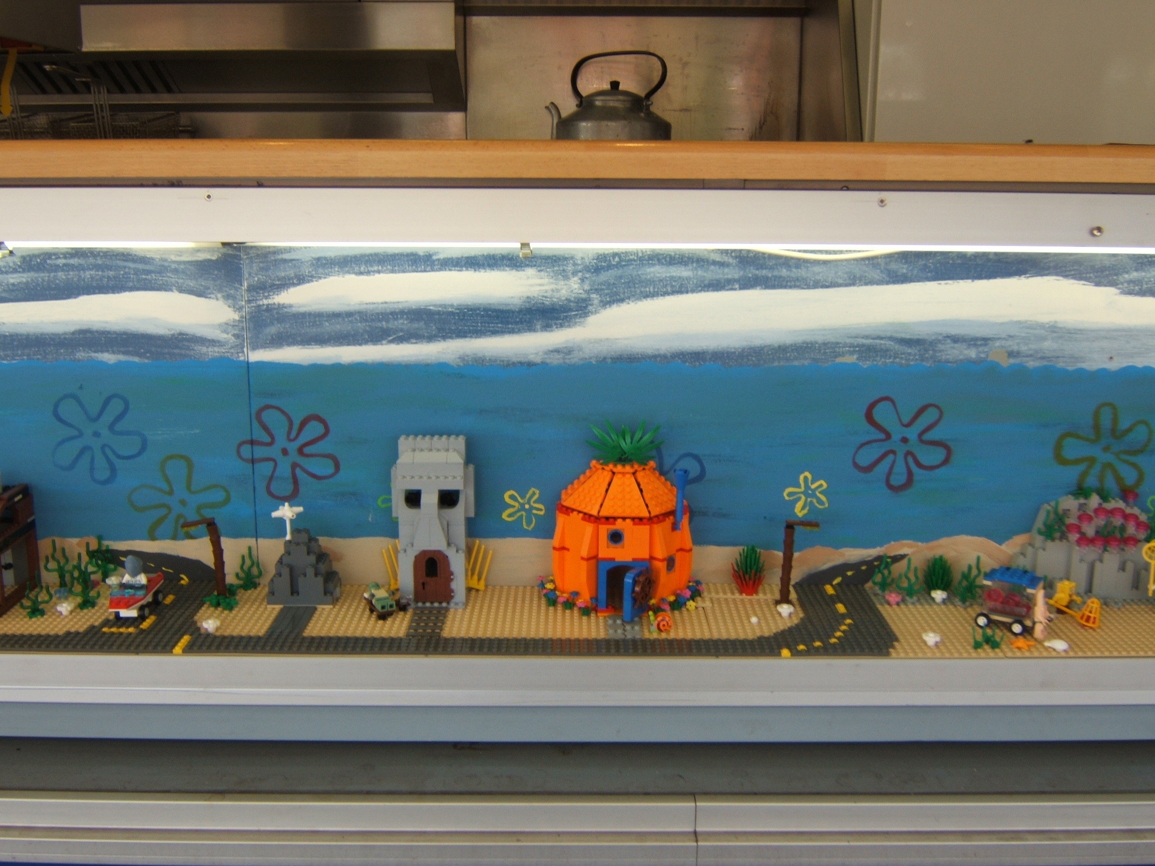 Lego Sponge City - Lego Spongebob Squarepants House - HD Wallpaper 