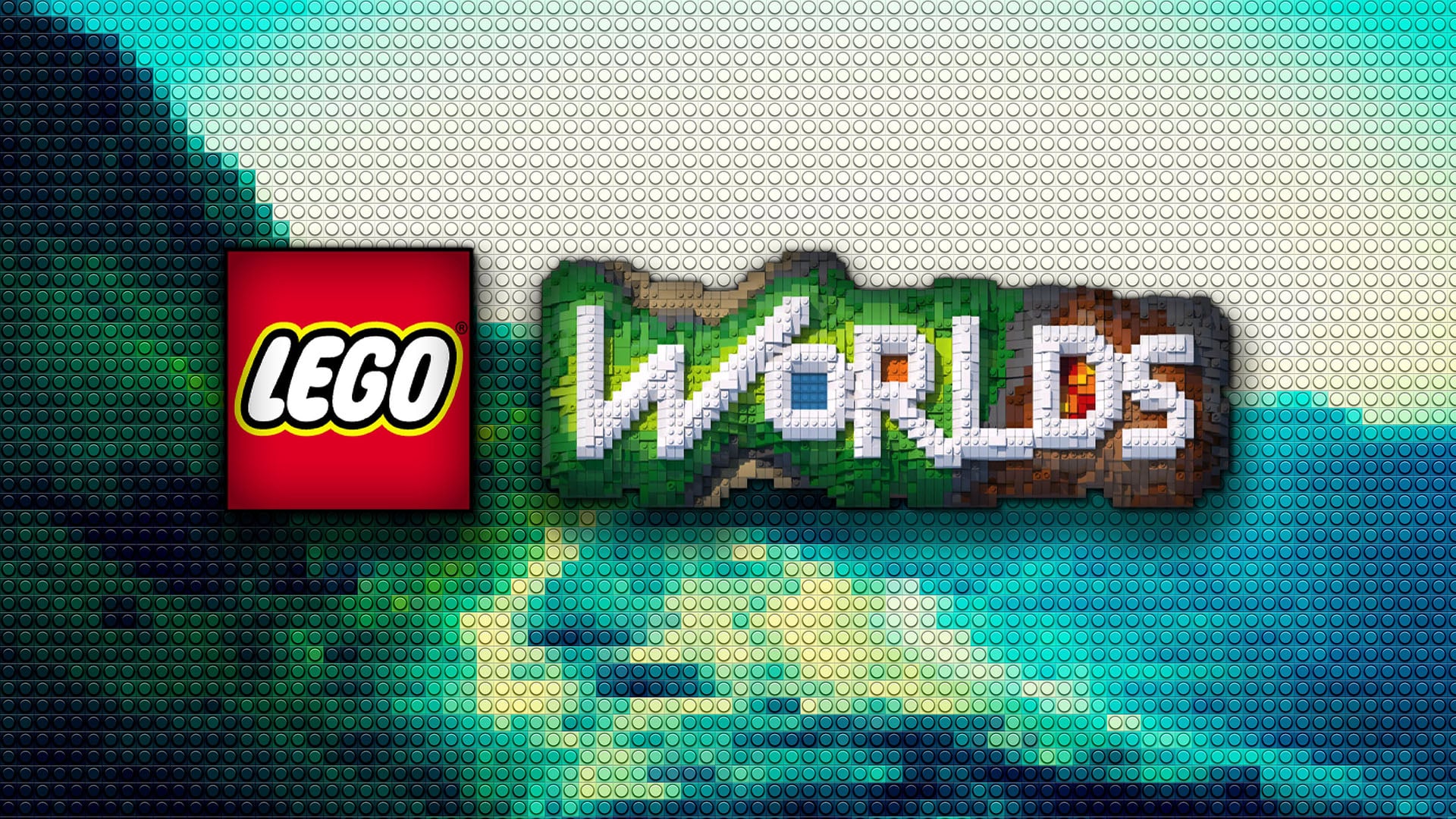 Cool Lego Worlds Logo Hd Pic For Pc - HD Wallpaper 