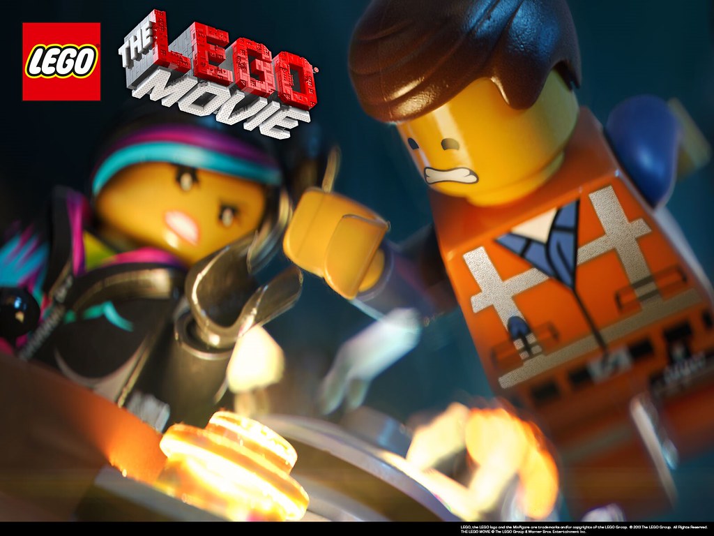 Lego Movie Lucy And Emmet - HD Wallpaper 