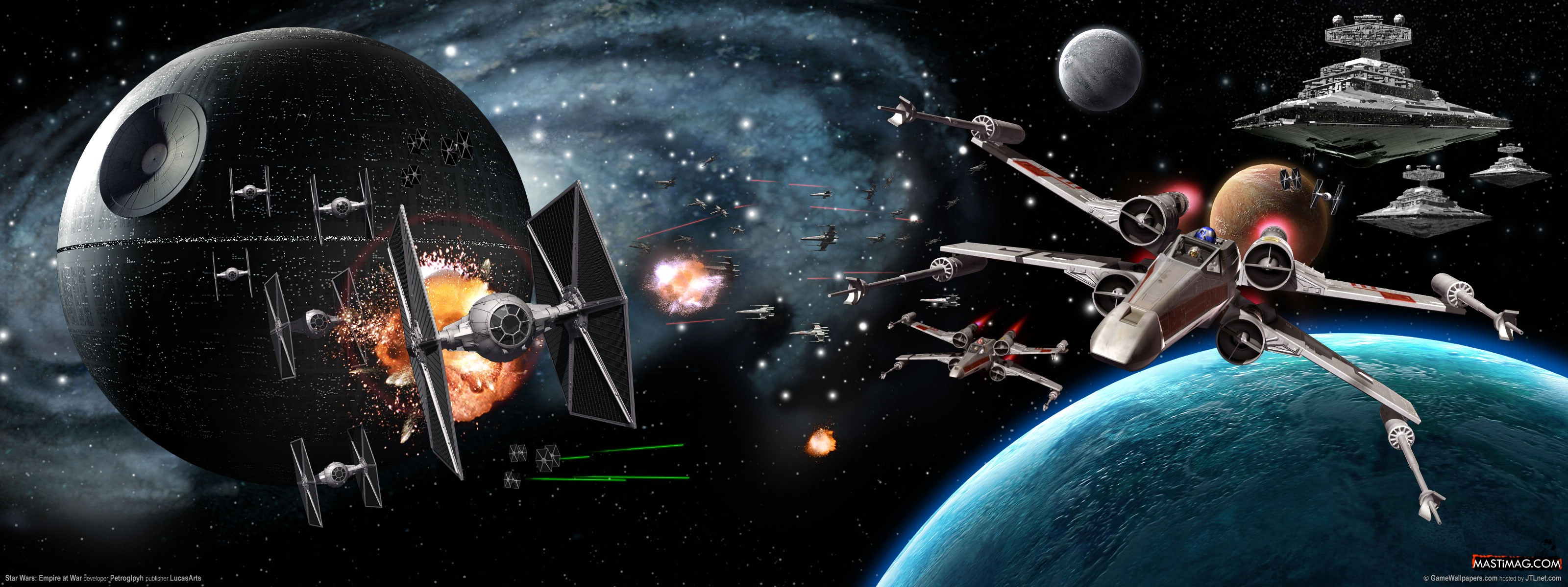 Star Wars Wallpaper - Widescreen Wallpaper Star Wars - HD Wallpaper 