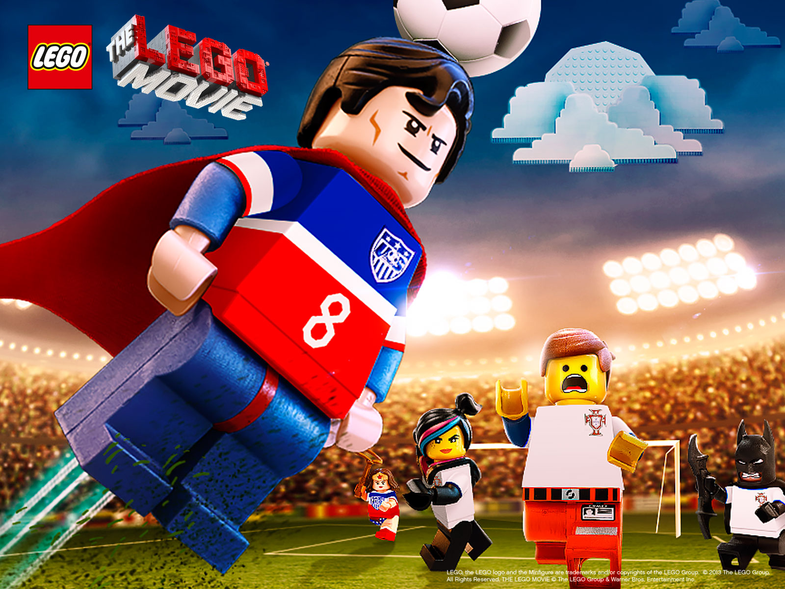 World Cup Lego Movie - HD Wallpaper 