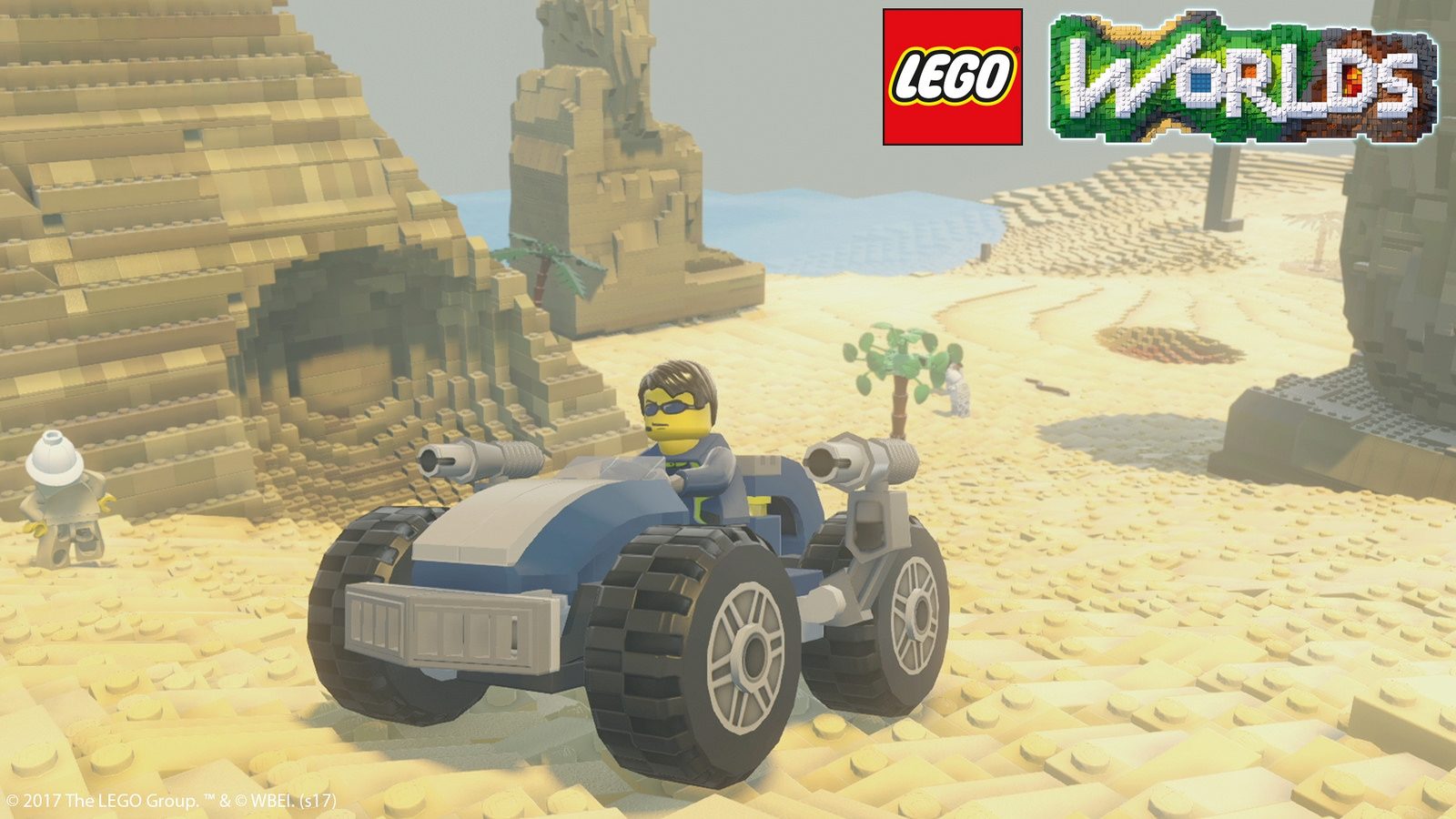 Lego Worlds Assembles On Ps4 This March - HD Wallpaper 
