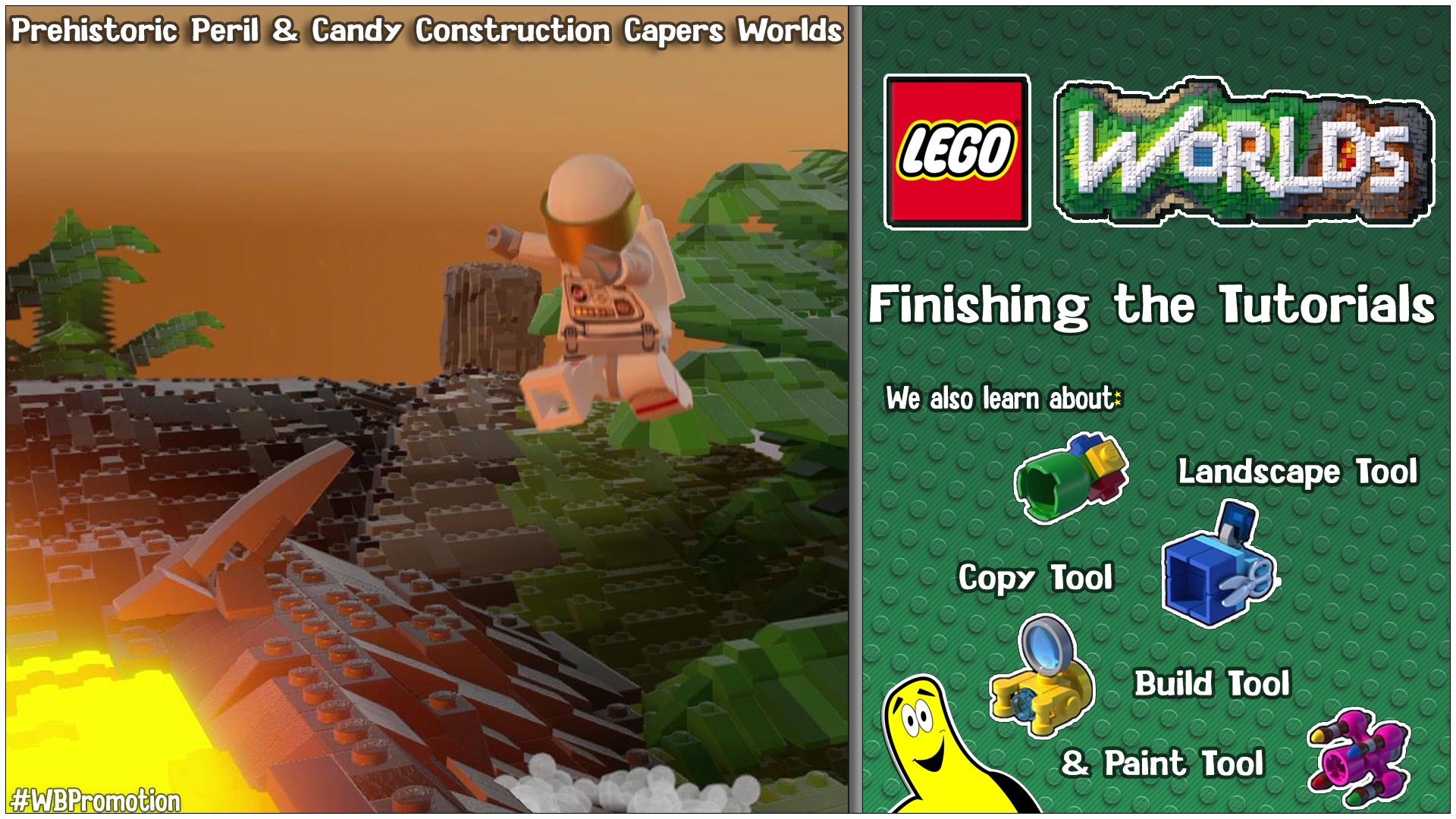Completing The Tutorial Worlds Htg - Lego Worlds Copy Tool - HD Wallpaper 