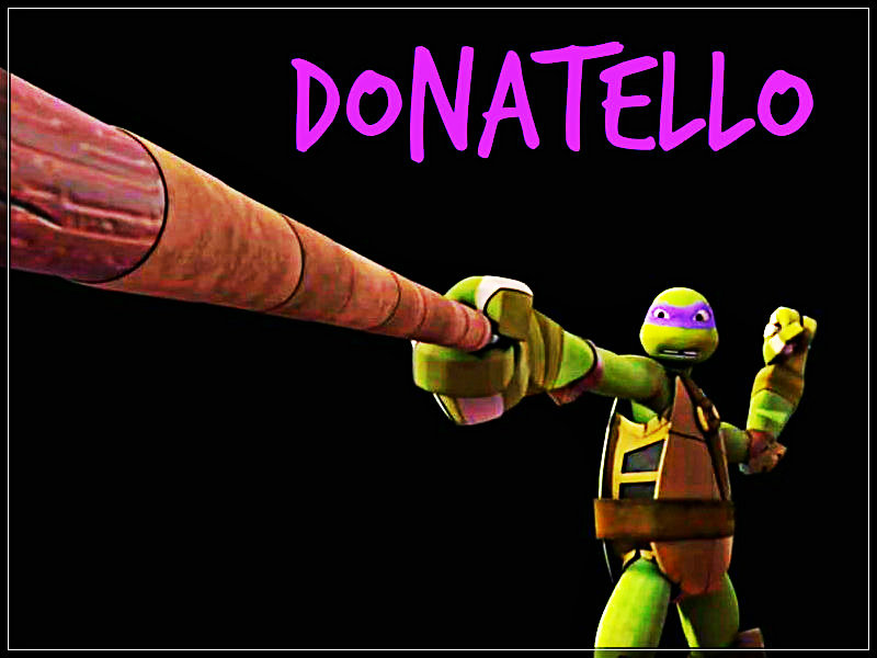 ★ Tmnt ☆ - Donatello Ninja Turtles Names - HD Wallpaper 