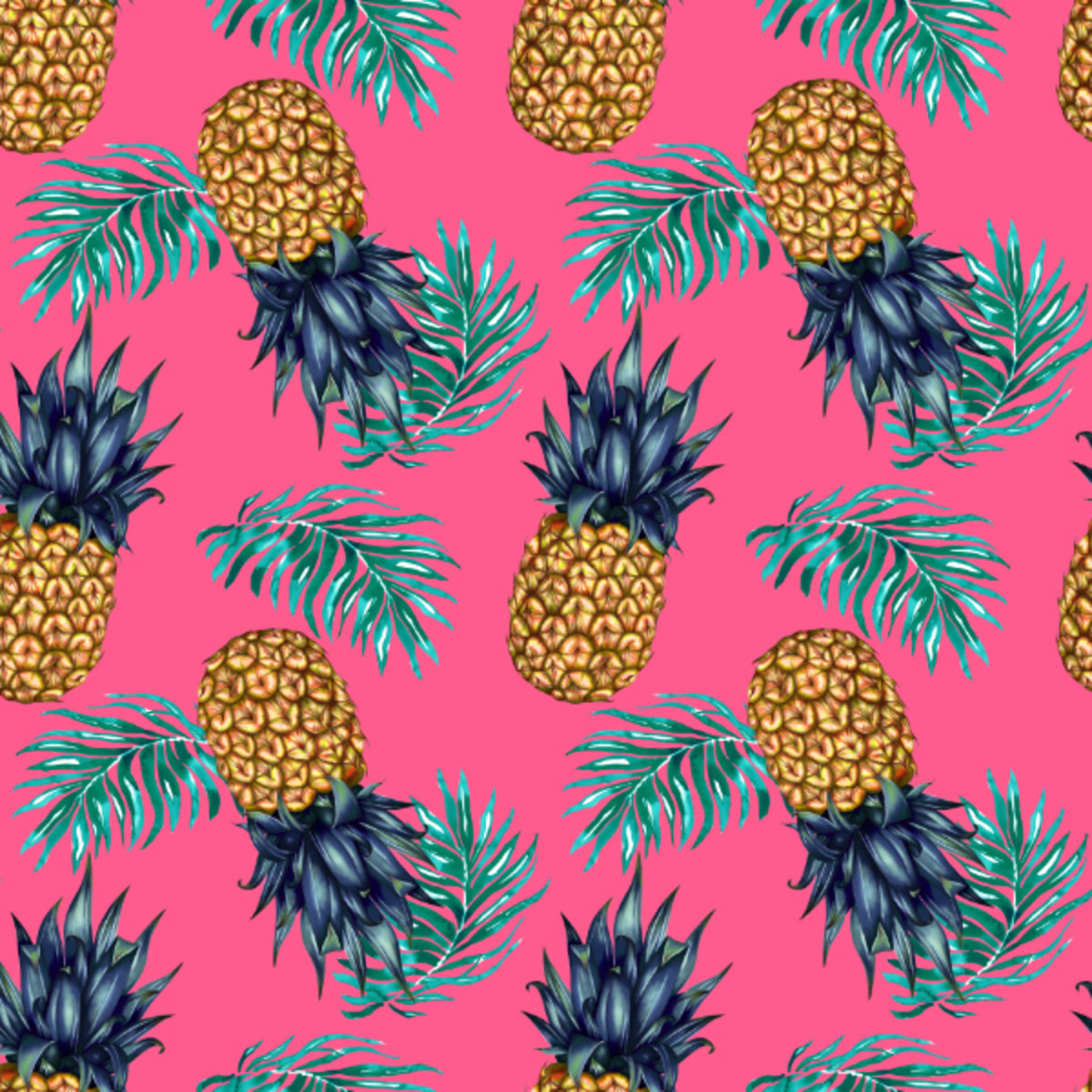 Charlotte Jade Pineapple Wallpaper - Pineapple - HD Wallpaper 
