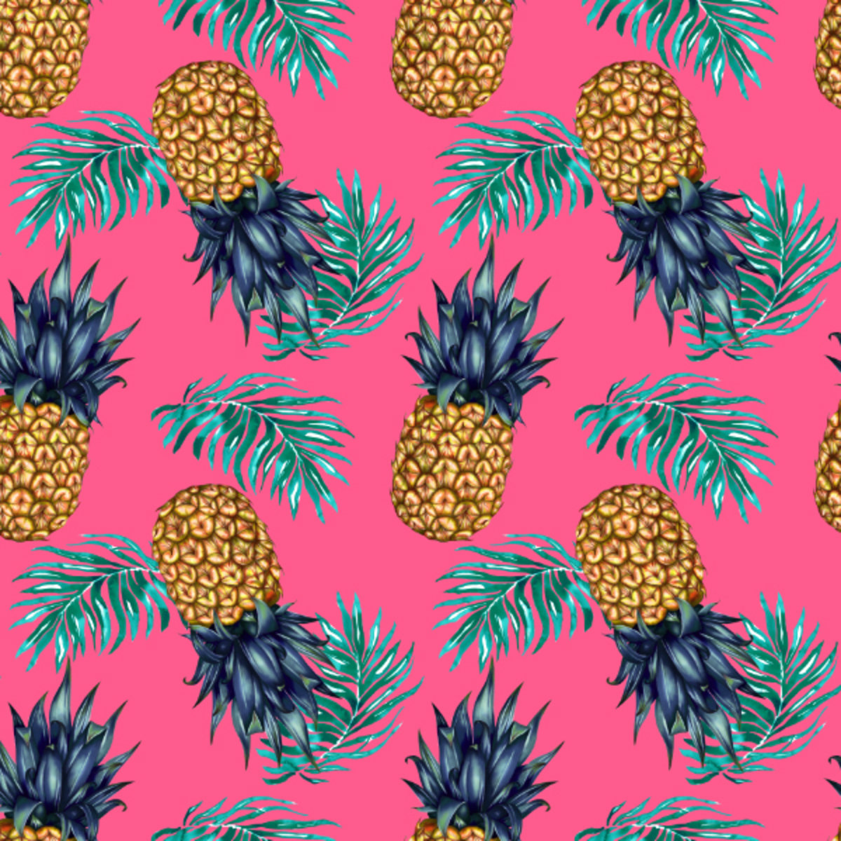 Charlotte Jade Pineapple Wallpaper - Pineapple - HD Wallpaper 