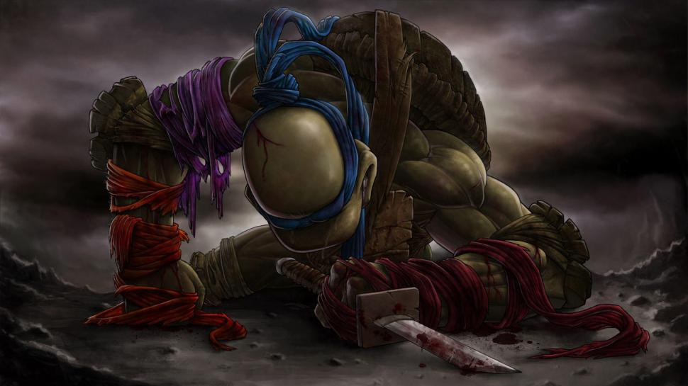 Teenage Mutant Ninja Turtles Wallpaper,cartoons Hd - Leonardo Wallpaper Teenage Mutant Ninja Turtles - HD Wallpaper 