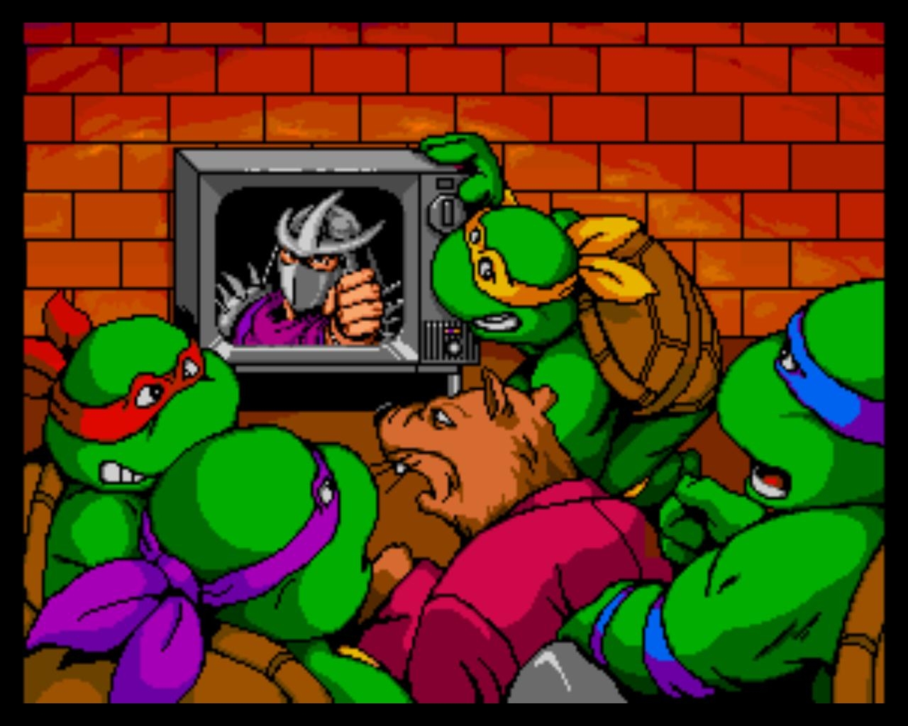 Ninja Turtles Playing Video Games - HD Wallpaper 