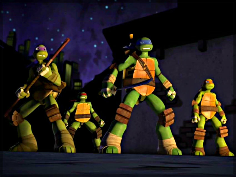 ★ Tmnt ☆ - Teenage Mutant Ninja Turtles Wallpaper 2012 - HD Wallpaper 