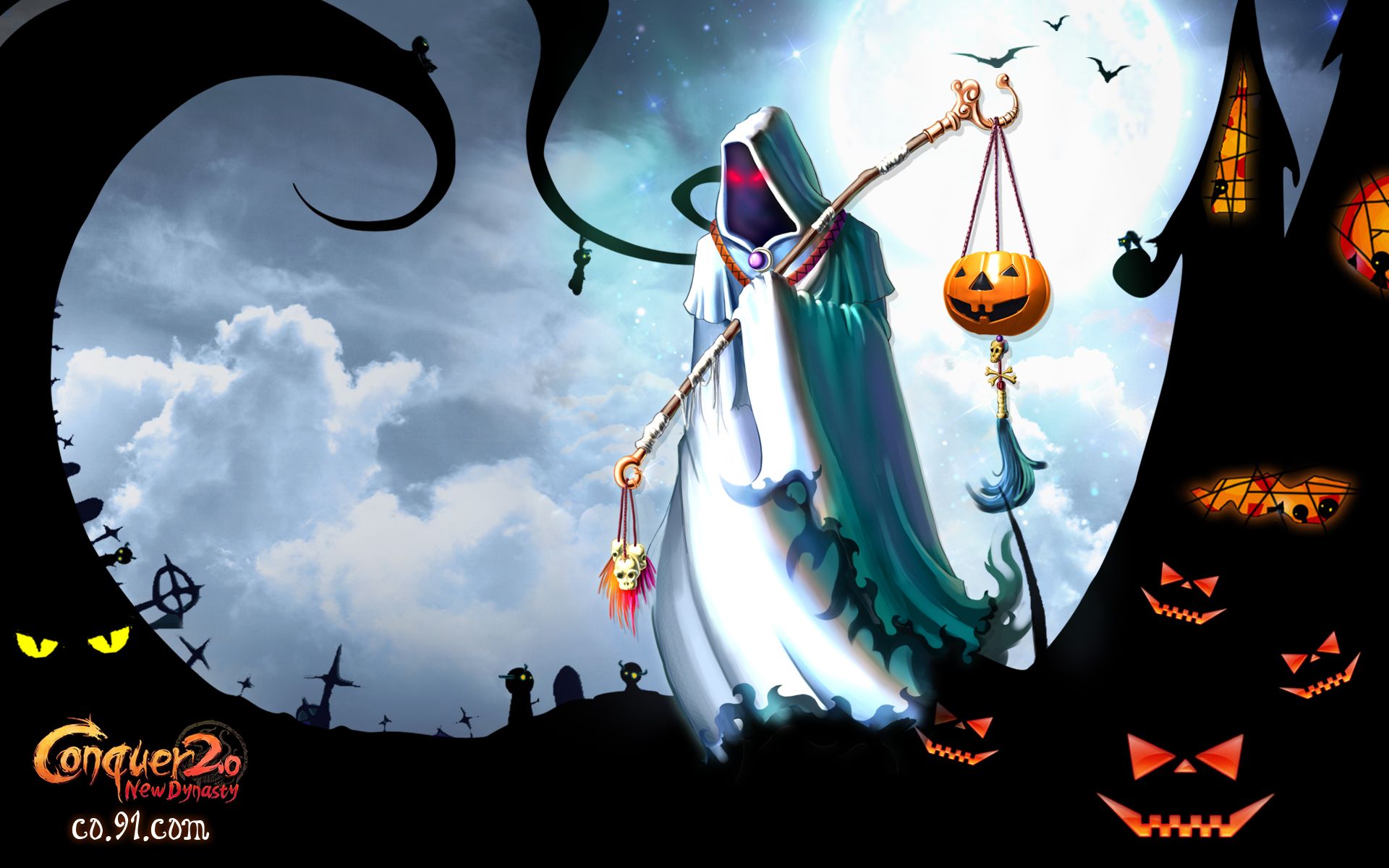 Background Halloween - HD Wallpaper 