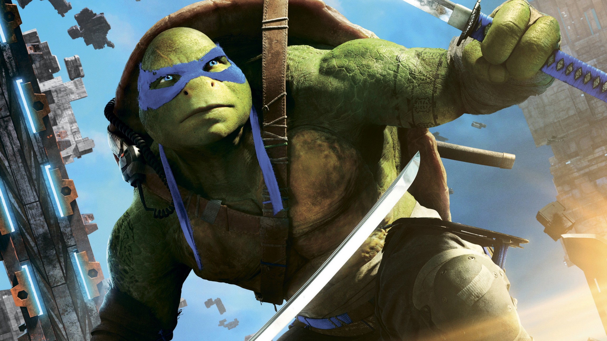 Leo Tmnt Out Of The Shadows - HD Wallpaper 