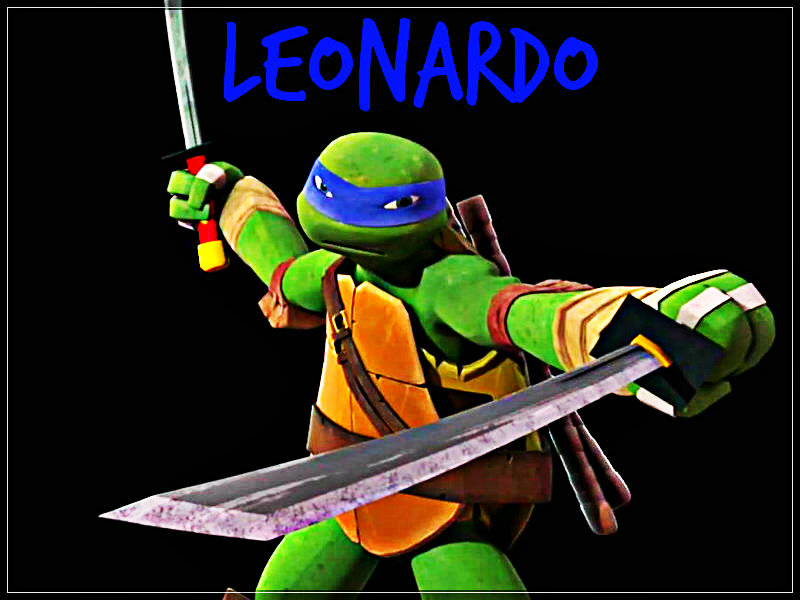 ★ Tmnt ☆ - Ninja Turtles Leonardo 2012 - HD Wallpaper 
