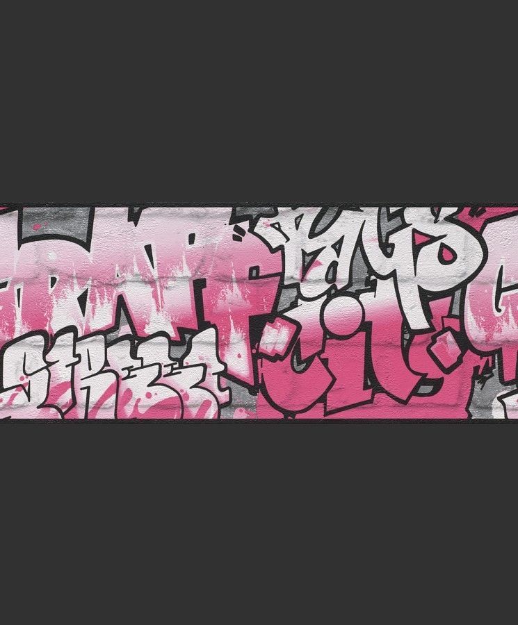 Graffiti Wallpaper Pink - HD Wallpaper 