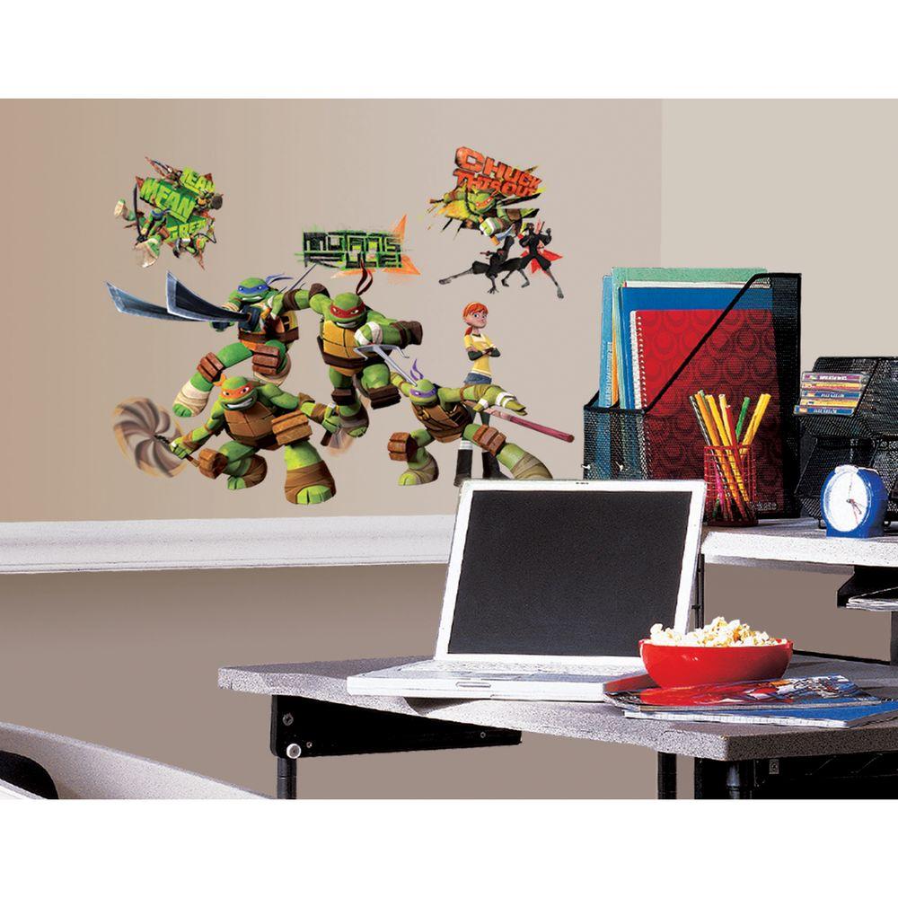 Ninja Turtles Wall Decals - HD Wallpaper 