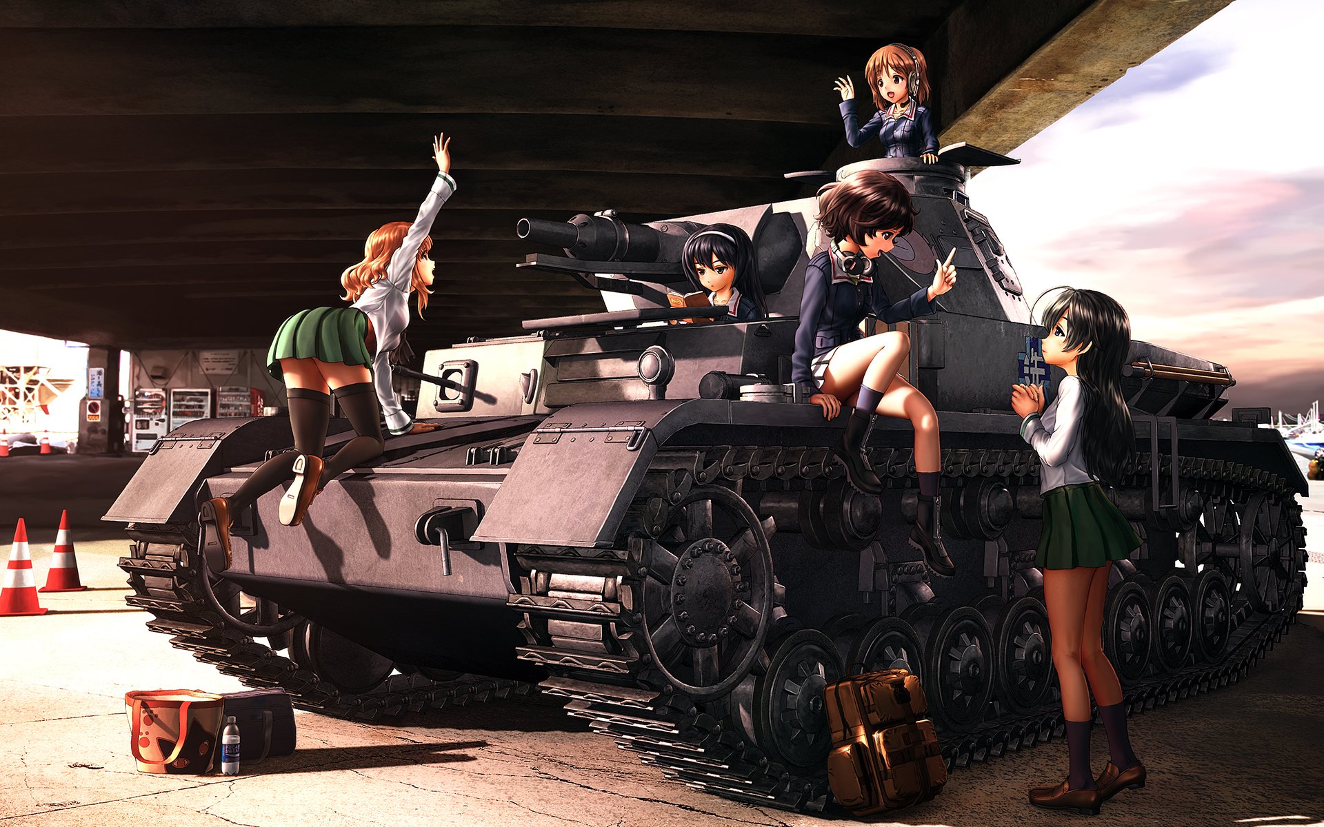 Girls Und Panzer Wallpaper Hd - HD Wallpaper 