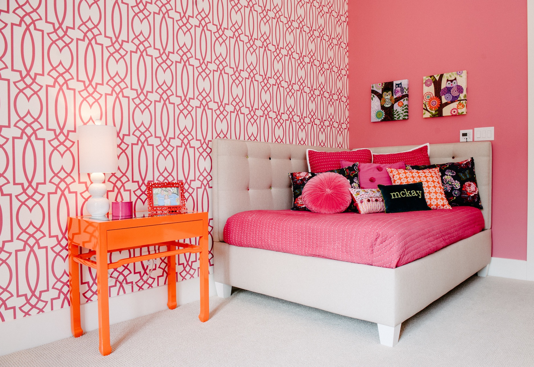 Corner Bed Bedroom Ideas - HD Wallpaper 