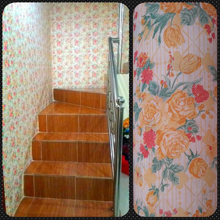 Promo Wallpaper Mantap Motif Beauty Floral Murah - Tile - HD Wallpaper 