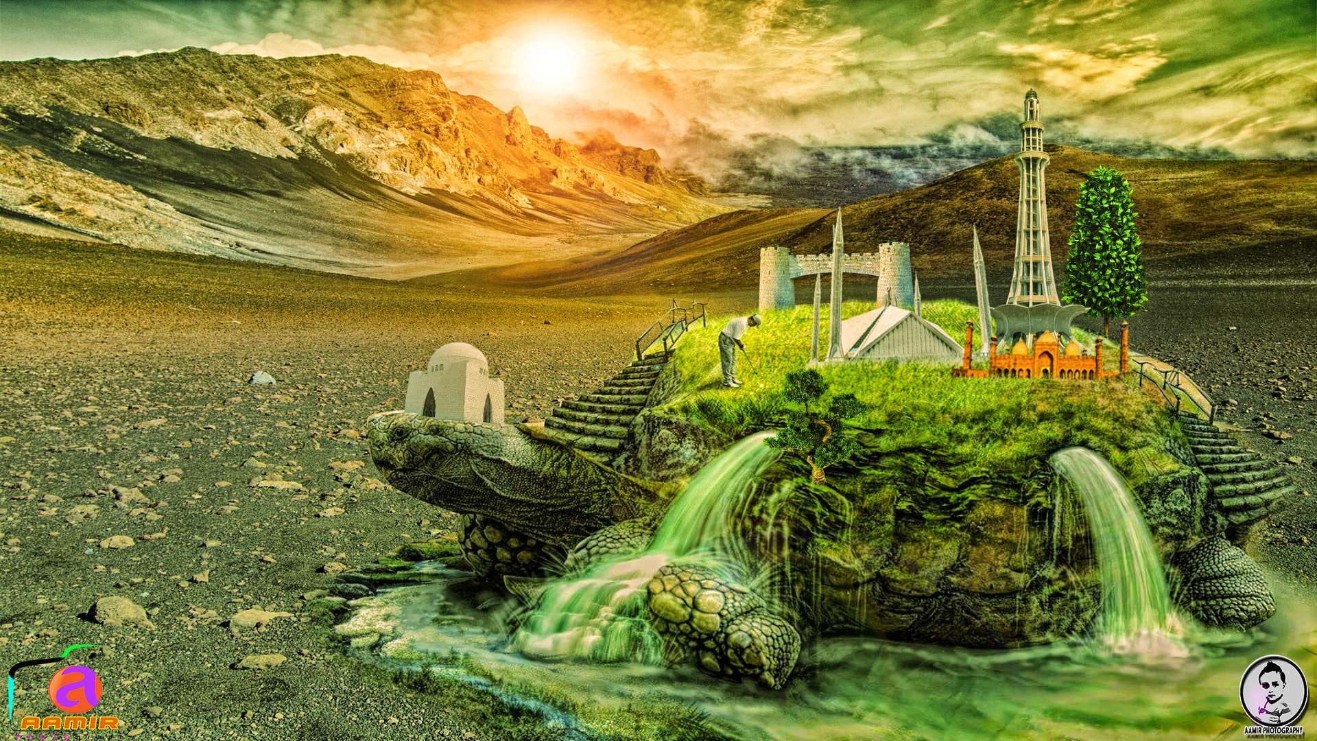 Fantasy Hd Wallpaper For Desktop - HD Wallpaper 