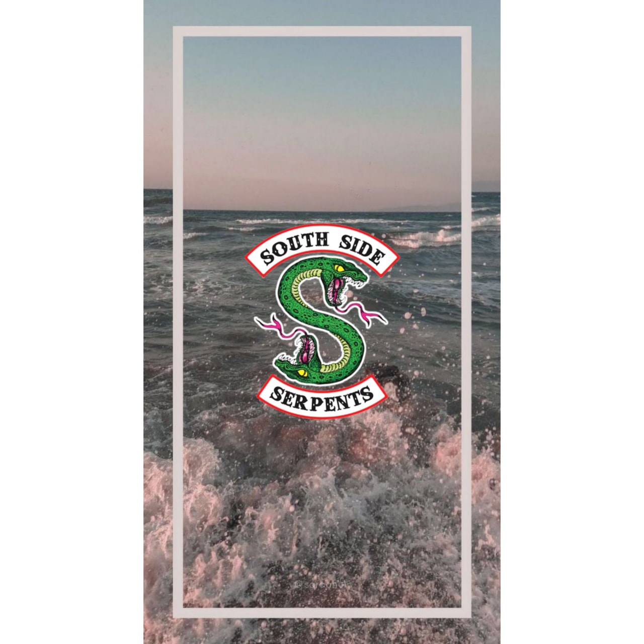 Aesthetic, Background, And Summer Image - Hintergrundbilder South Side Serpents - HD Wallpaper 