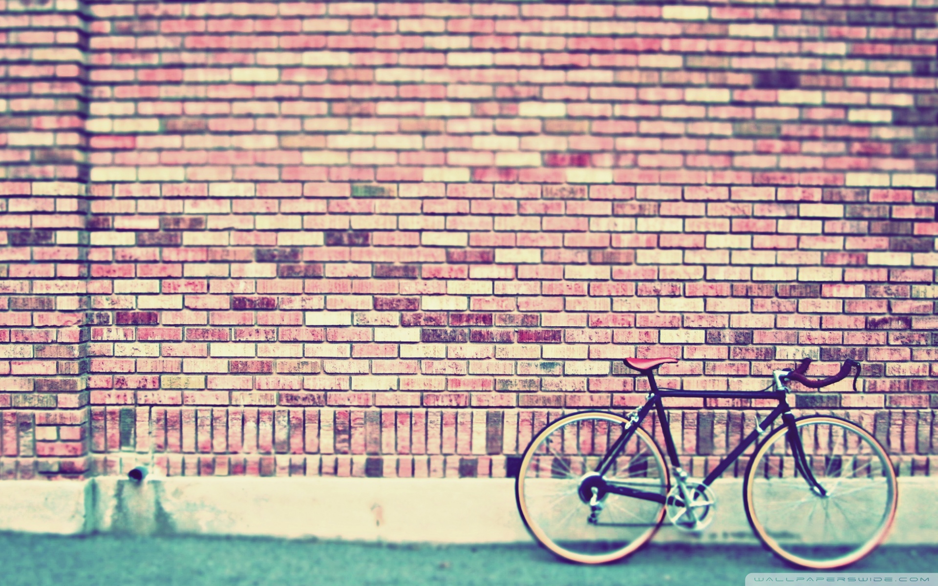 Vintage Wallpaper Bicycle - HD Wallpaper 