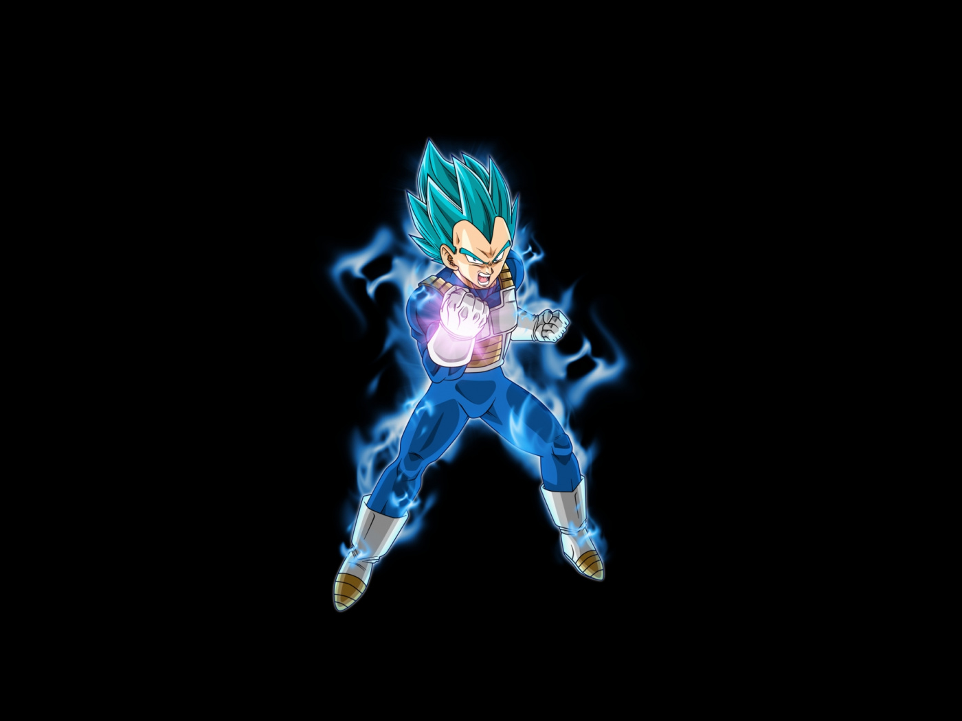 Vegeta Blue Full Power - HD Wallpaper 