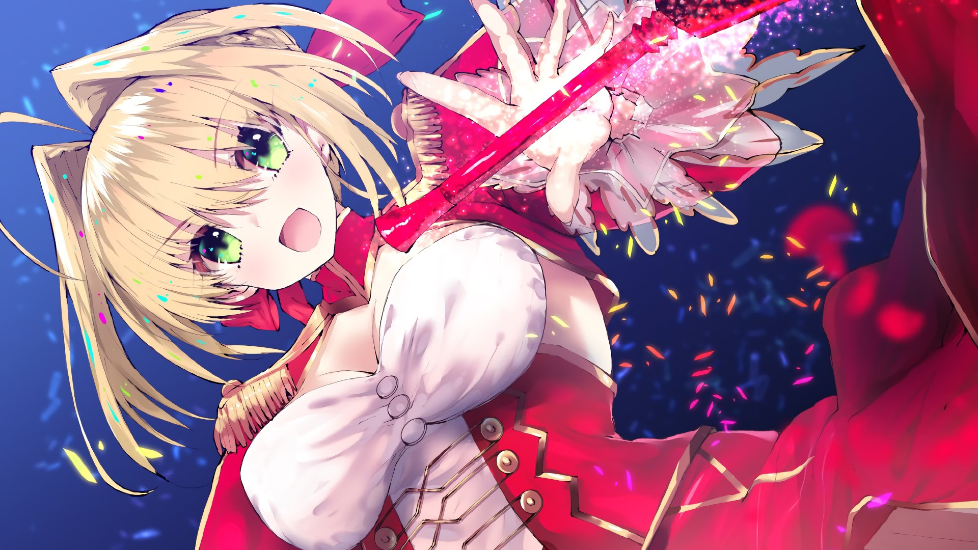 Fate Extra Last Encore Nero 19x1080 Wallpaper Teahub Io