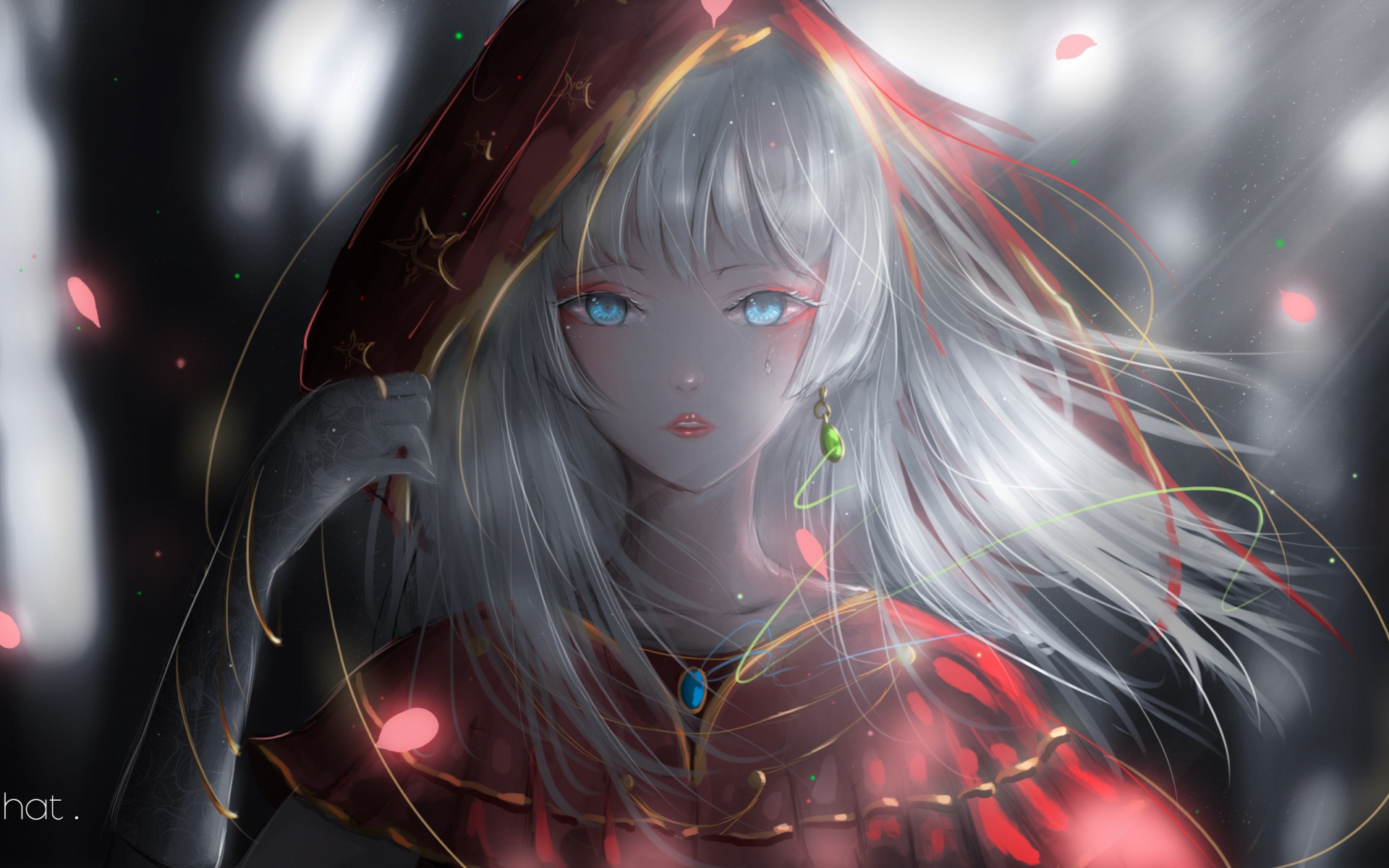 Beautiful Girl White Hair Anime - 1920x1200 Wallpaper Beautiful Girl White Hair Anime - 1920x1200 Wallpaper