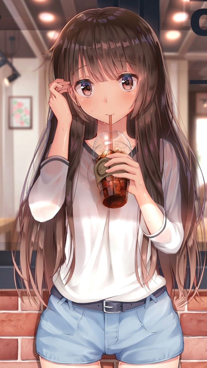 Girl, Anime, And Art Image - Beautiful Pretty Anime Girl - HD Wallpaper 