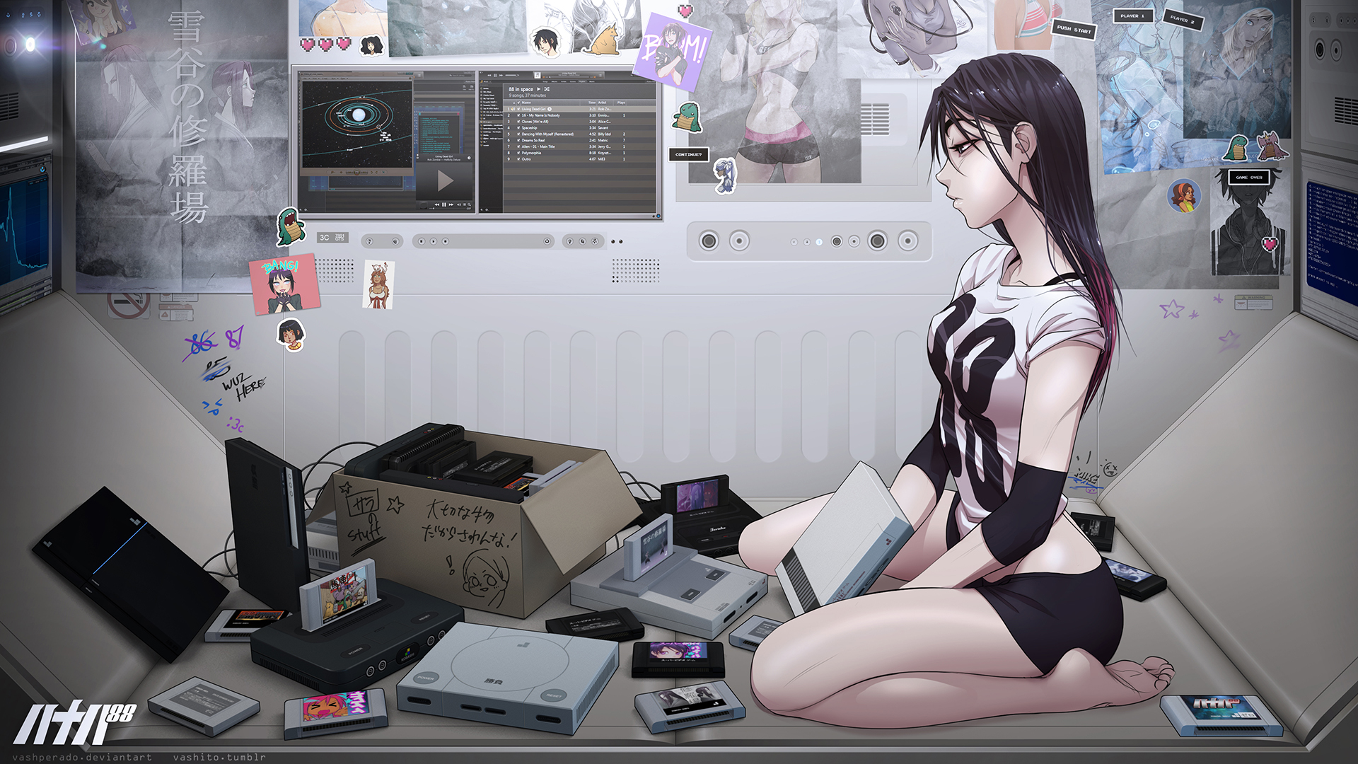 Anime 88 Girl - HD Wallpaper 