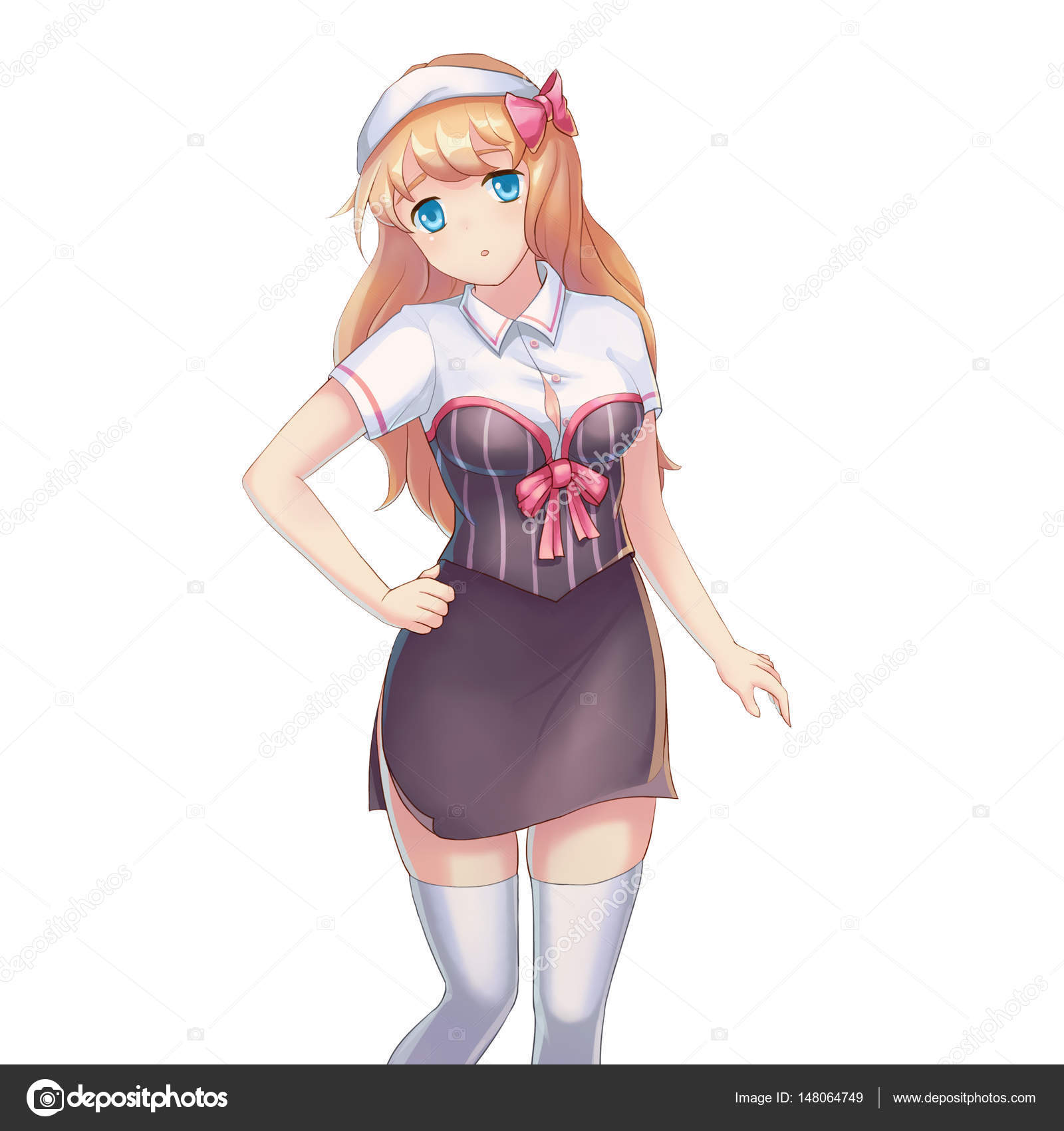Anime Cool Female Character Design 1600x1700 Wallpaper Teahub Io