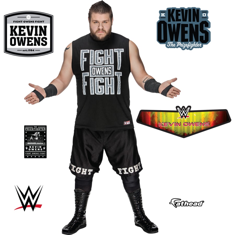 Kevin Owens Wwe Fathead - HD Wallpaper 