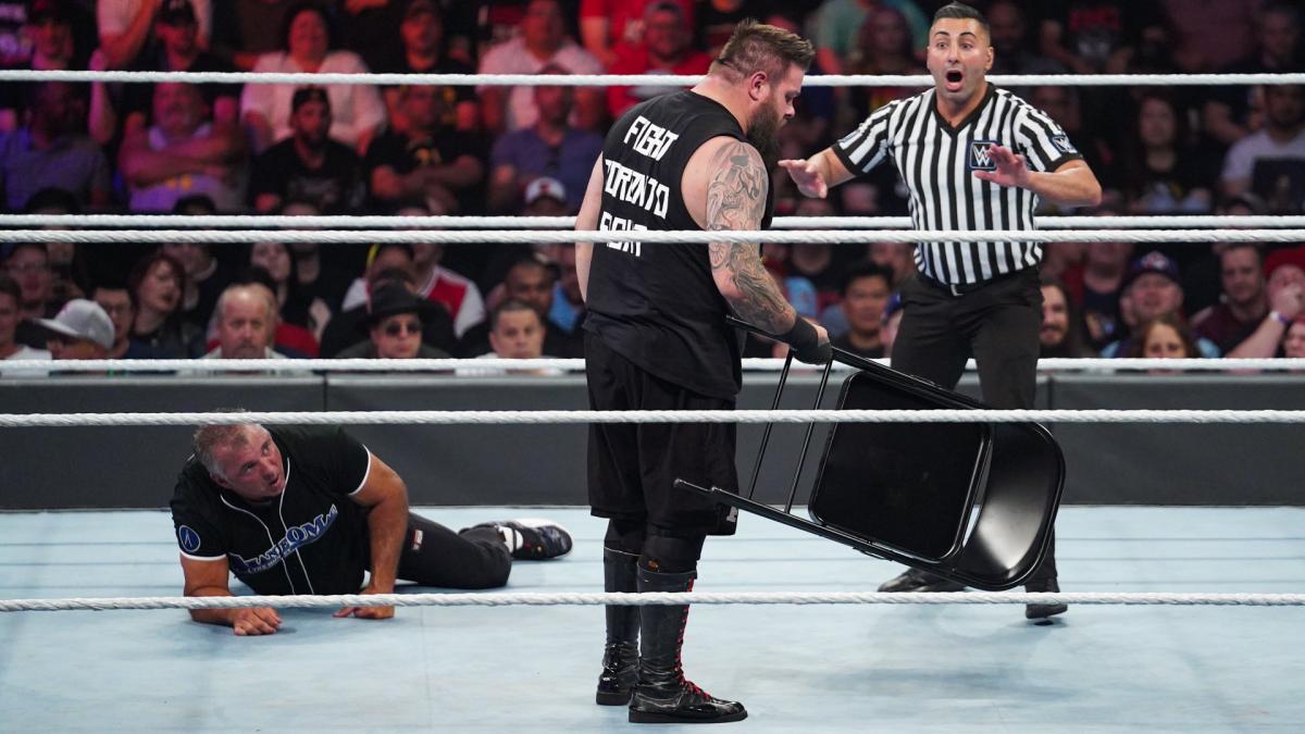 Summerslam 2019 ~ Shane Mcmahon Vs Kevin Owens - Lucha Libre - HD Wallpaper 