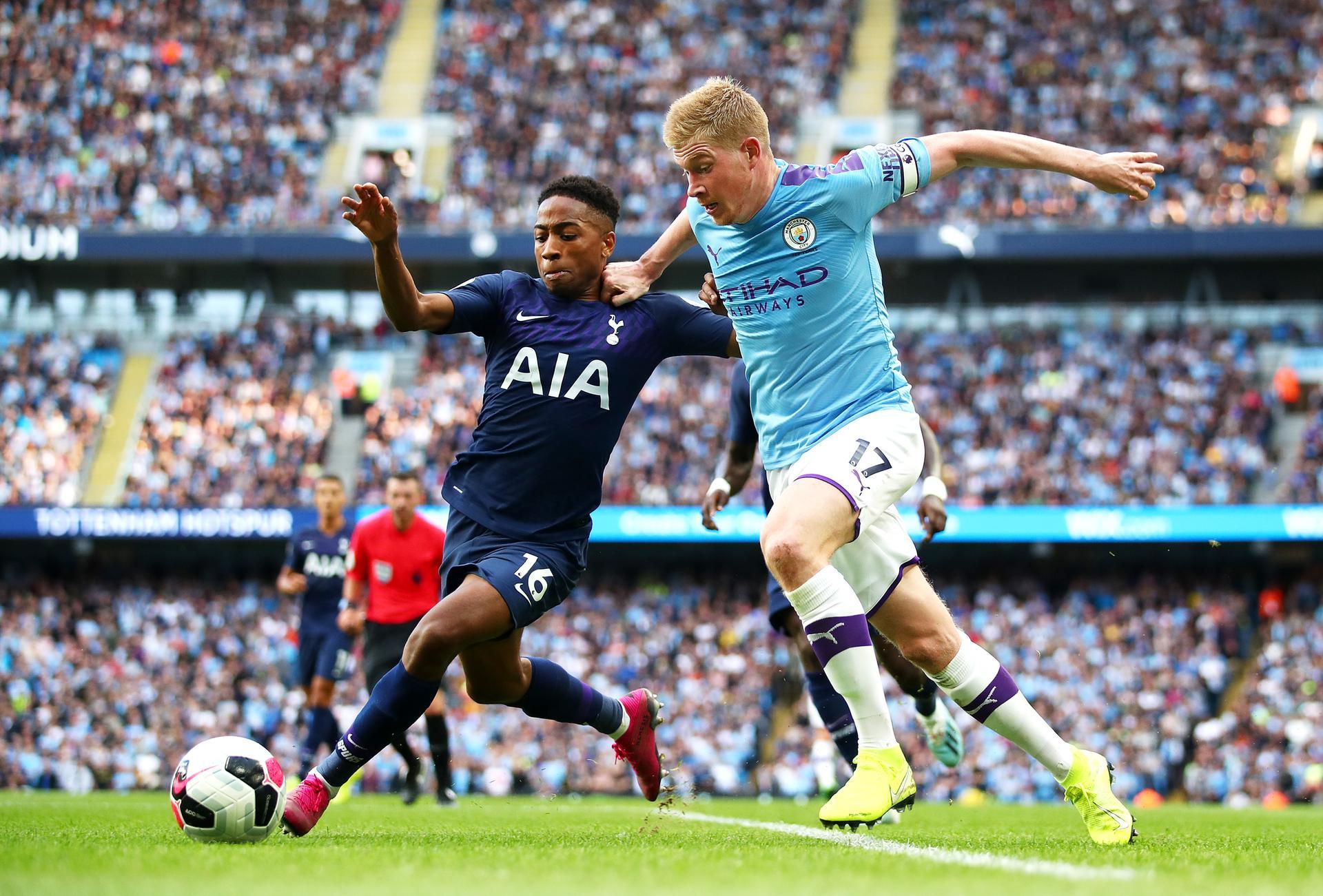 2019 Manchester City Vs Tottenham 2 2 - HD Wallpaper 