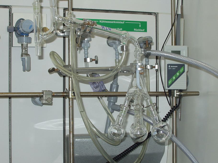 Destille, Distill, Chemistry, Laboratory, Piston, Synthesis, - Un Pistón De Laboratorio - HD Wallpaper 