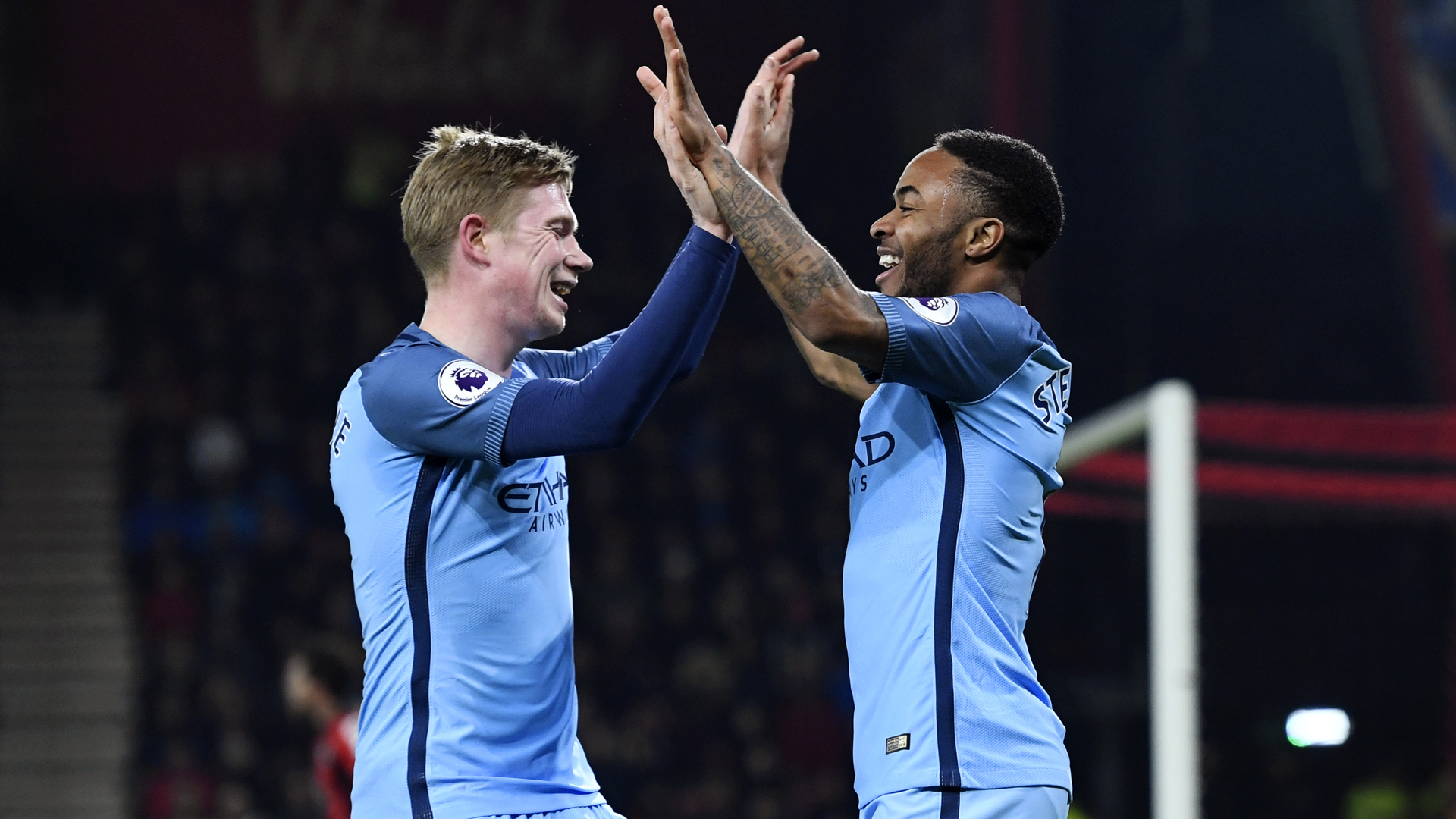 Sterling And De Bruyne - HD Wallpaper 