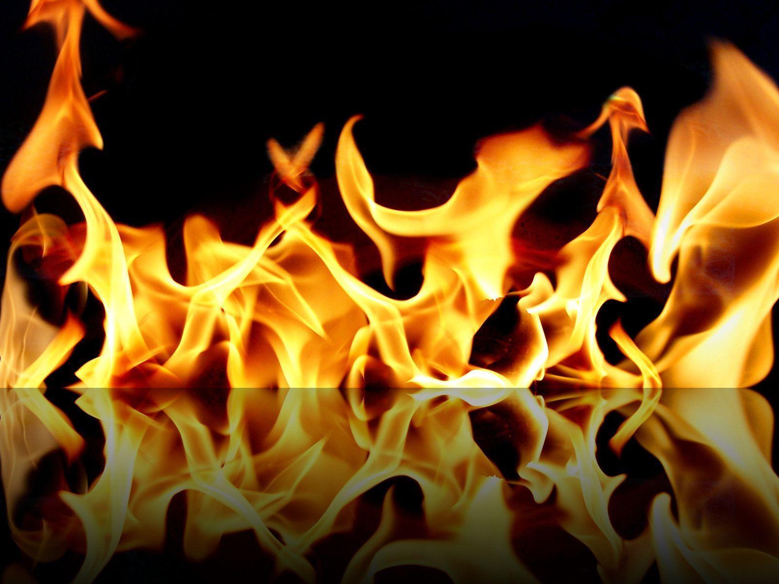 Great Fire Wallpaper - Burning Fire - HD Wallpaper 
