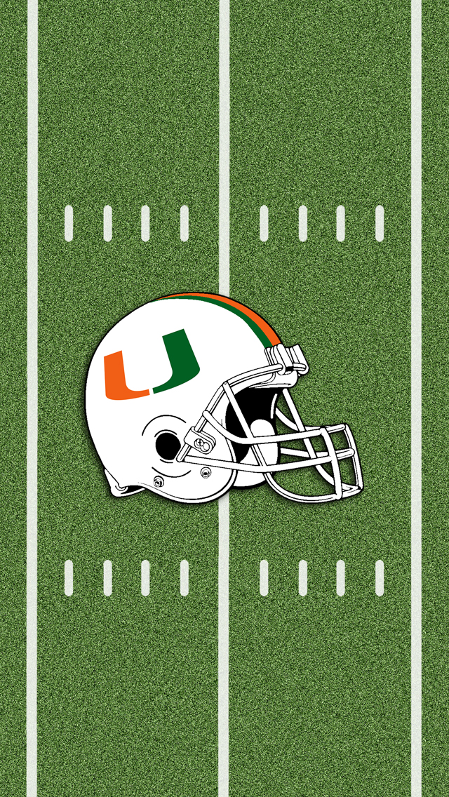 University Of Miami Wallpapers Wallpaper - Miami Hurricanes Football Wallpper - HD Wallpaper 
