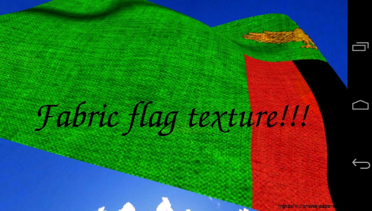 3d Zambia Flag Live Wallpaper Android Apps On Google - Creative Arts - HD Wallpaper 