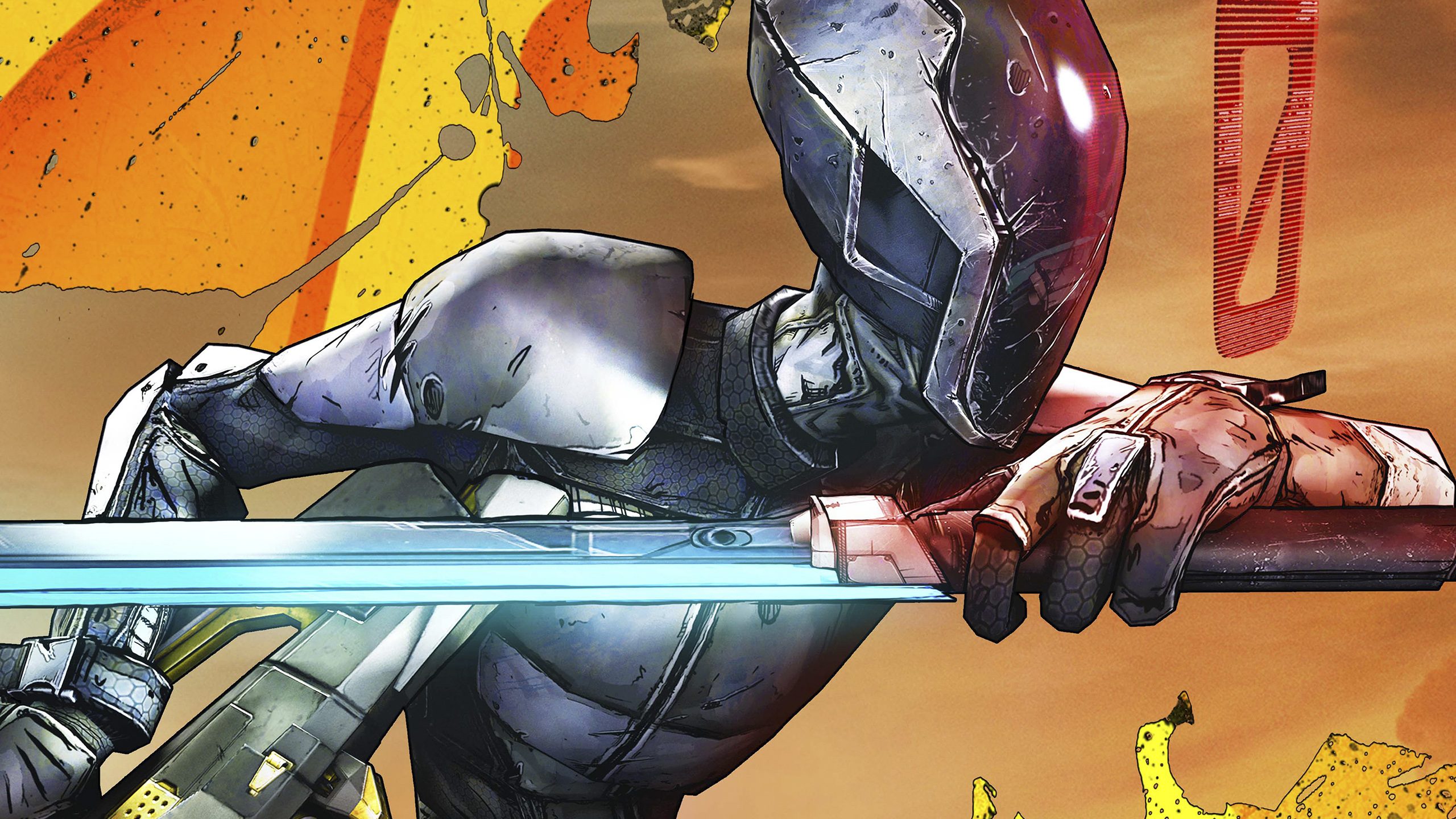 Borderlands Wallpaper Zer0 - HD Wallpaper 