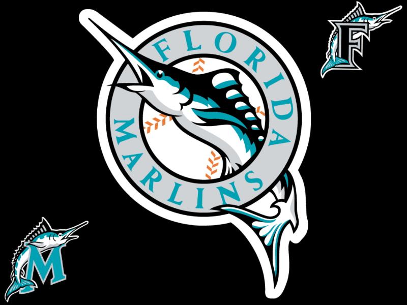 The Miami Marlins - Florida Marlins Logo - HD Wallpaper 