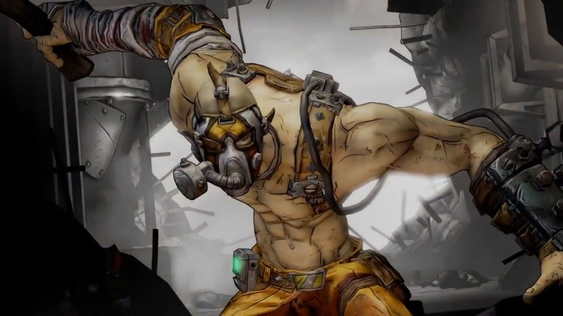 Borderlands Wallpaper Hd Krieg Dfiles - Borderlands 2 Krieg - HD Wallpaper 