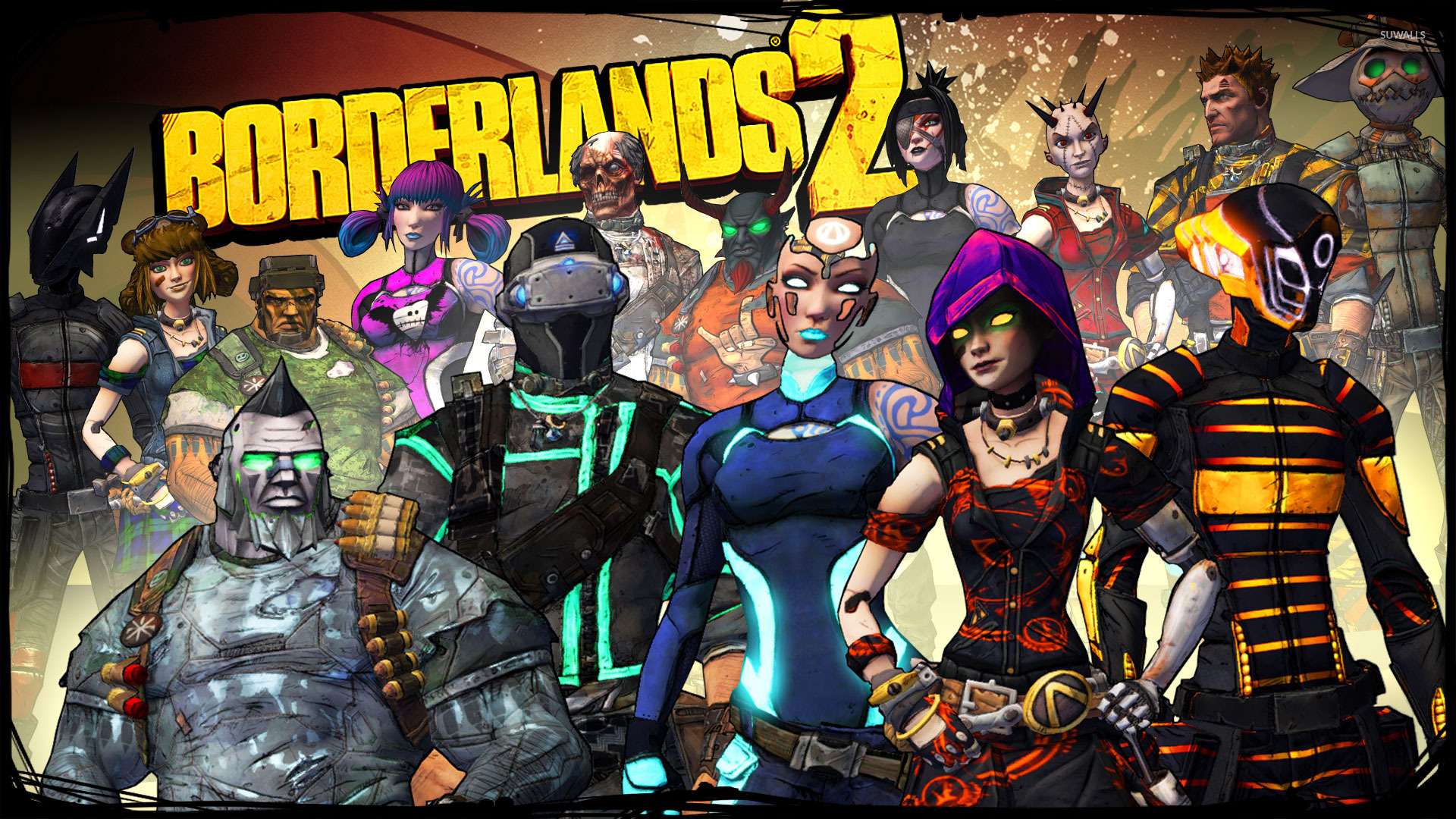 Borderlands 2 Pre Sequel Characters - HD Wallpaper 