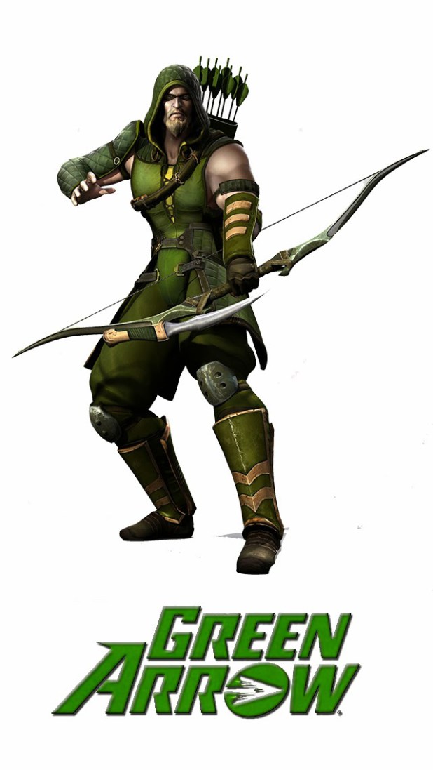 Arrow Wallpaper Iphone - Injustice Gods Among Us Green Arrow - HD Wallpaper 