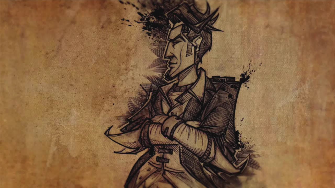 Handsome Jack Intro Art - HD Wallpaper 