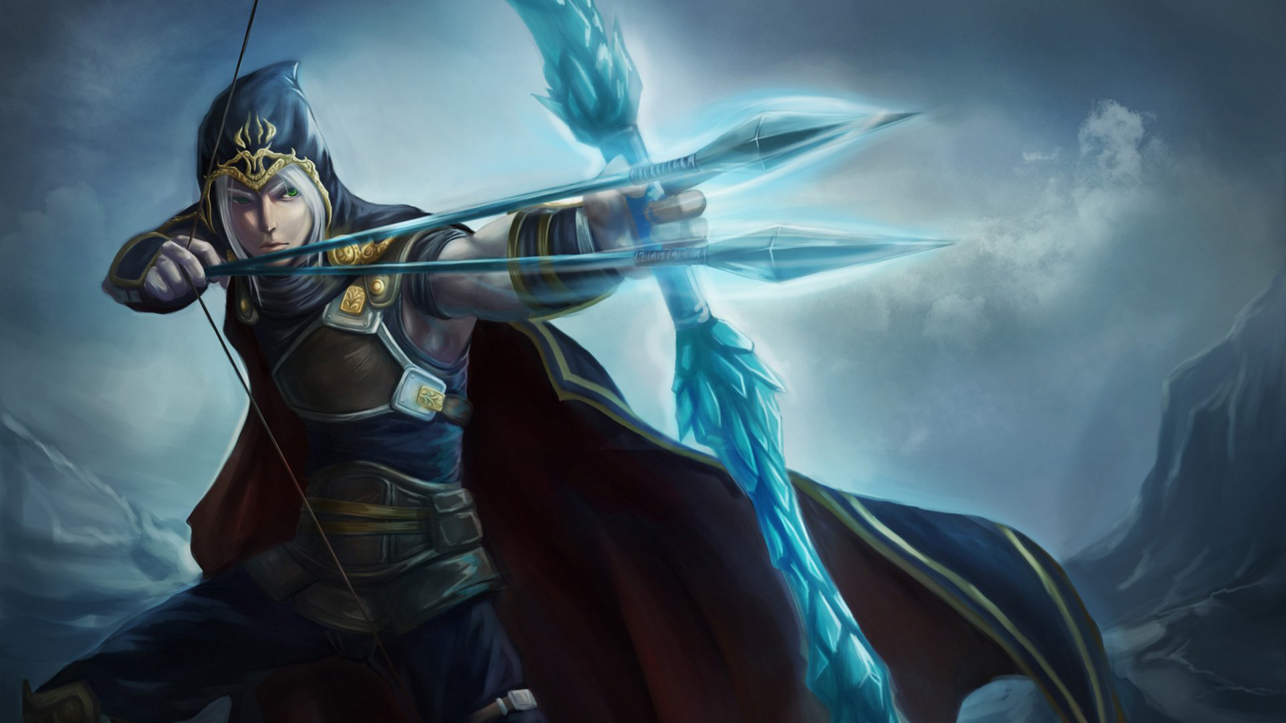 League Of Legends Ashe - HD Wallpaper 